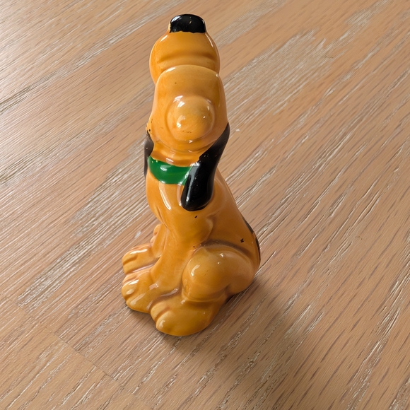 Vintage Walt Disney Collectible 2.5" Ceramic Pluto Dog Figurine Made In Japan - Picture 4 of 9